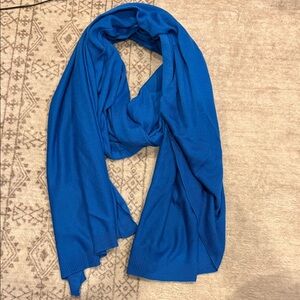 Elegant Blue Women's Scarf
